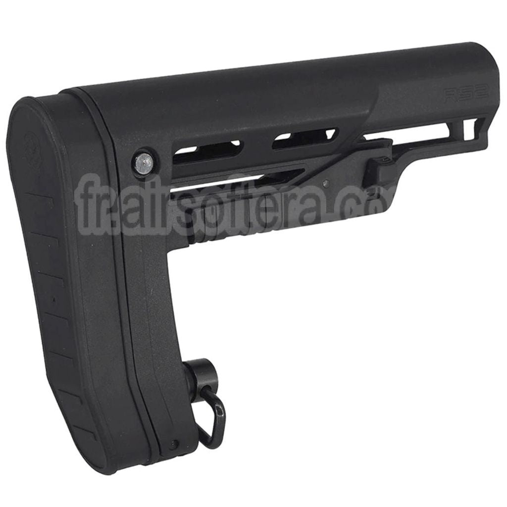 APS RS-2 Rétractable Crosse Convient pour M4 M16 Série AEG Fusils Airsoft Noir