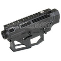 APS CNC Milled PEW Inscription Haut Bas Boîtier Convient pour V2 Version 2 Vitesse Boîte M4 M16 Série AEG Fusil Airsoft