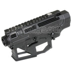 APS CNC Milled PEW Inscription Haut Bas Boîtier Convient pour V2 Version 2 Vitesse Boîte M4 M16 Série AEG Fusil Airsoft