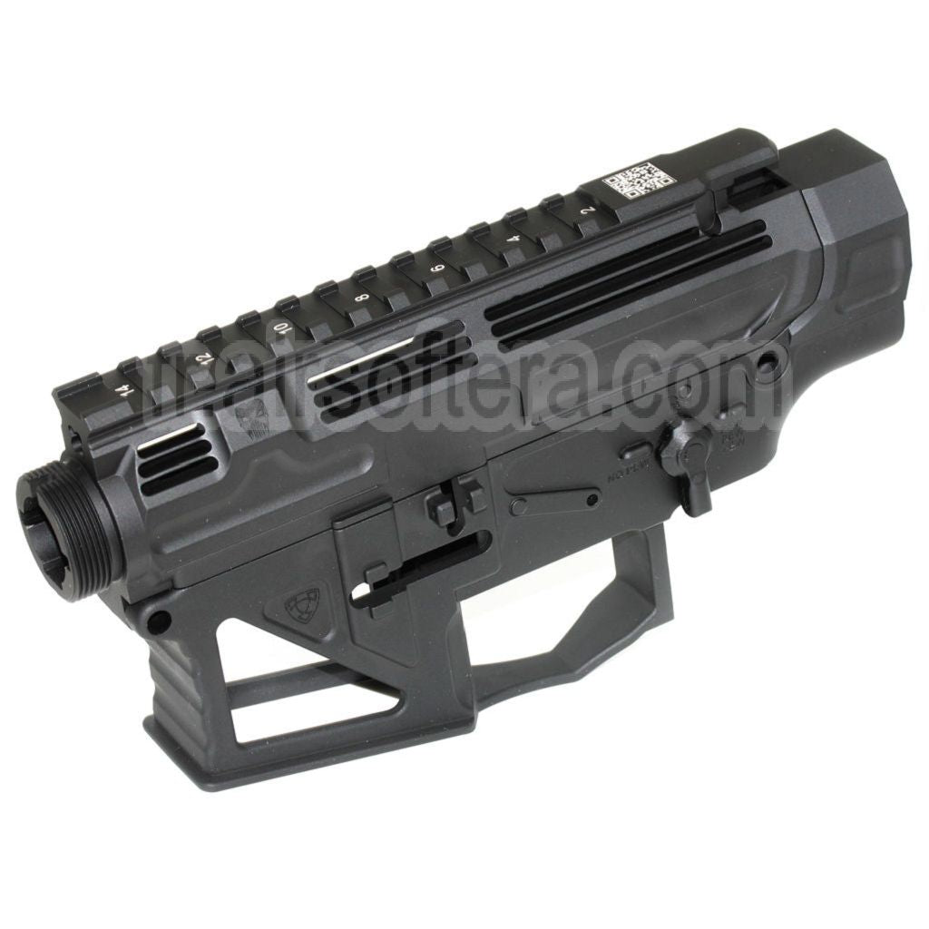 APS CNC Milled PEW Inscription Haut Bas Boîtier Convient pour V2 Version 2 Vitesse Boîte M4 M16 Série AEG Fusil Airsoft