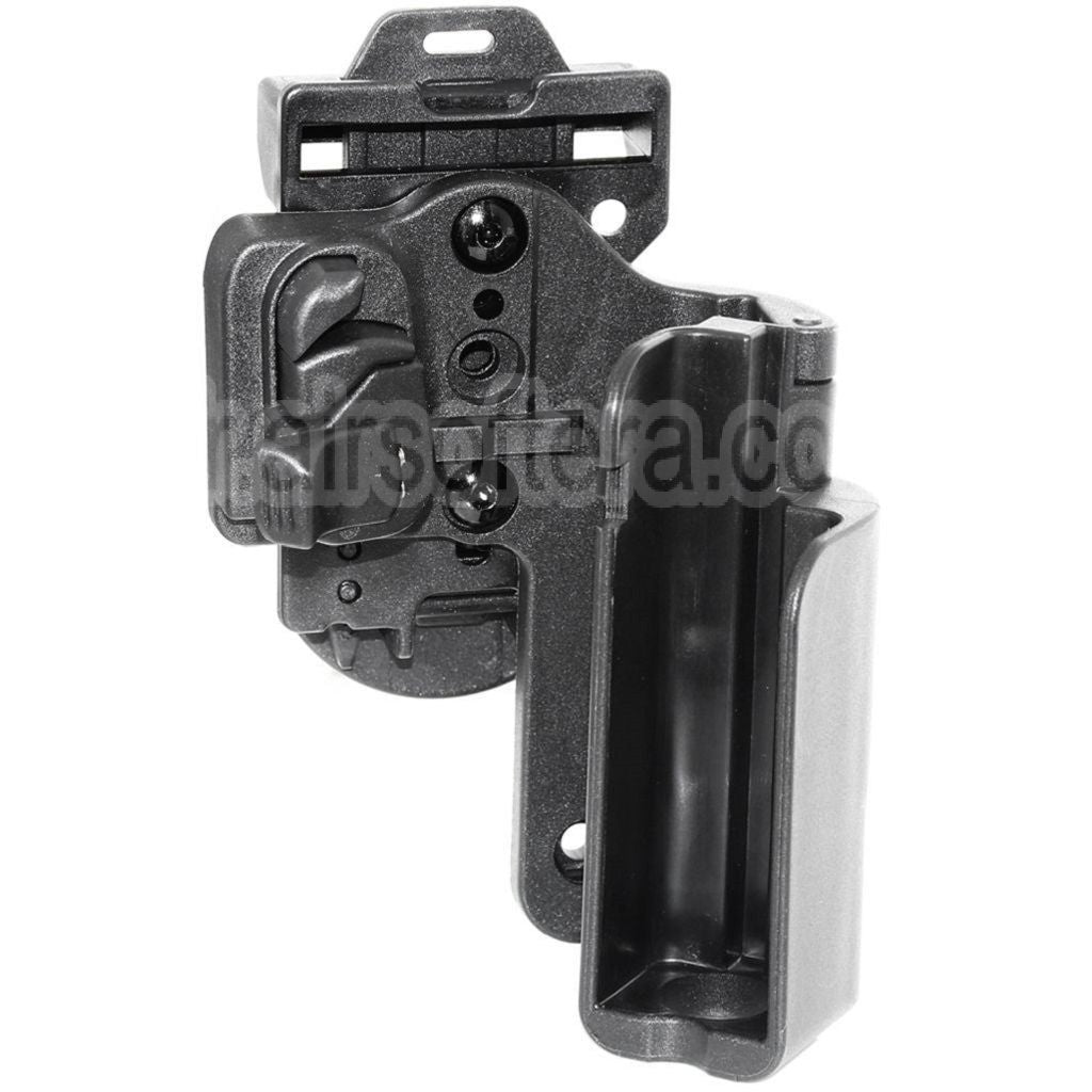 APS Quantum Mechanics OWB Condition 3 Carry Quick Tactique Étui Convient pour G19 G23 Série Pistolet Airsoft Noir