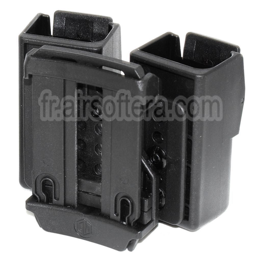 APS Quantum Mechanics Verrouillable Double Chargeur Poche Convient pour G17 / G18C / G19 / G22 / G23 / G24 / G34 / G35 G-Série GBB Chargeur