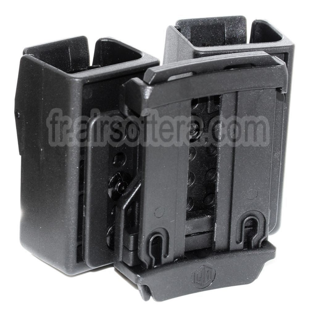 APS Quantum Mechanics Verrouillable Double Chargeur Poche Convient pour G17 / G18C / G19 / G22 / G23 / G24 / G34 / G35 G-Série GBB Chargeur