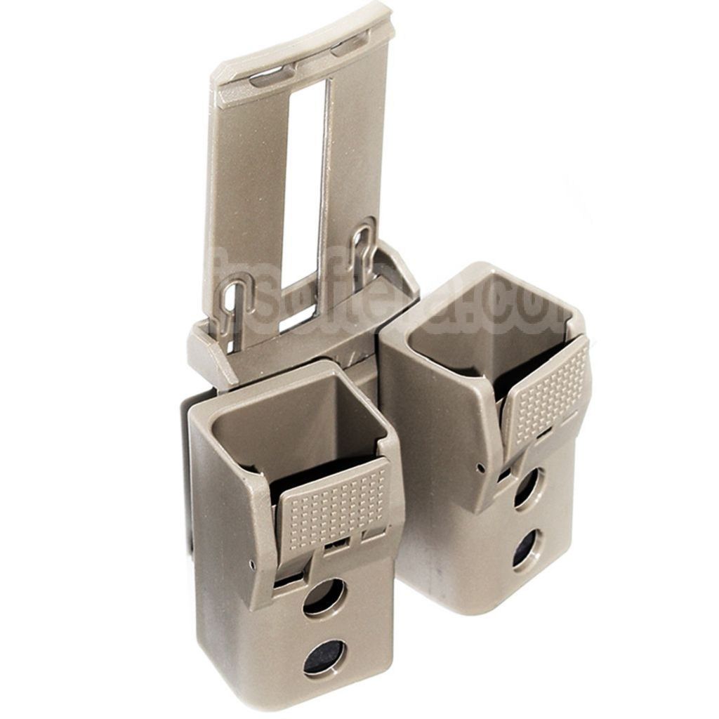 APS Quantum Mechanics Verrouillable Double Chargeur Poche Convient pour G17 / G18C / G19 / G22 / G23 / G24 / G34 / G35 G-Série GBB Chargeur