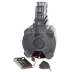 BATTLEAXE 1400 Billes Électrique Chargeur Tambour Convient pour G36 Série AEG Fusil Airsoft