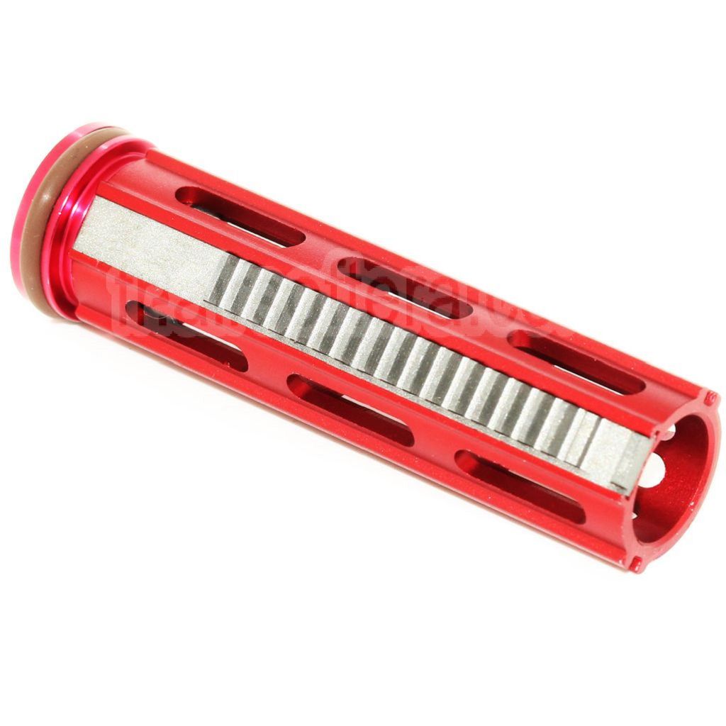 AirsoftEra CNC Piston et Tête avec 19 Dents en Acier Convient pour L85 SR25 AEG Vitesse Boîte Fusil