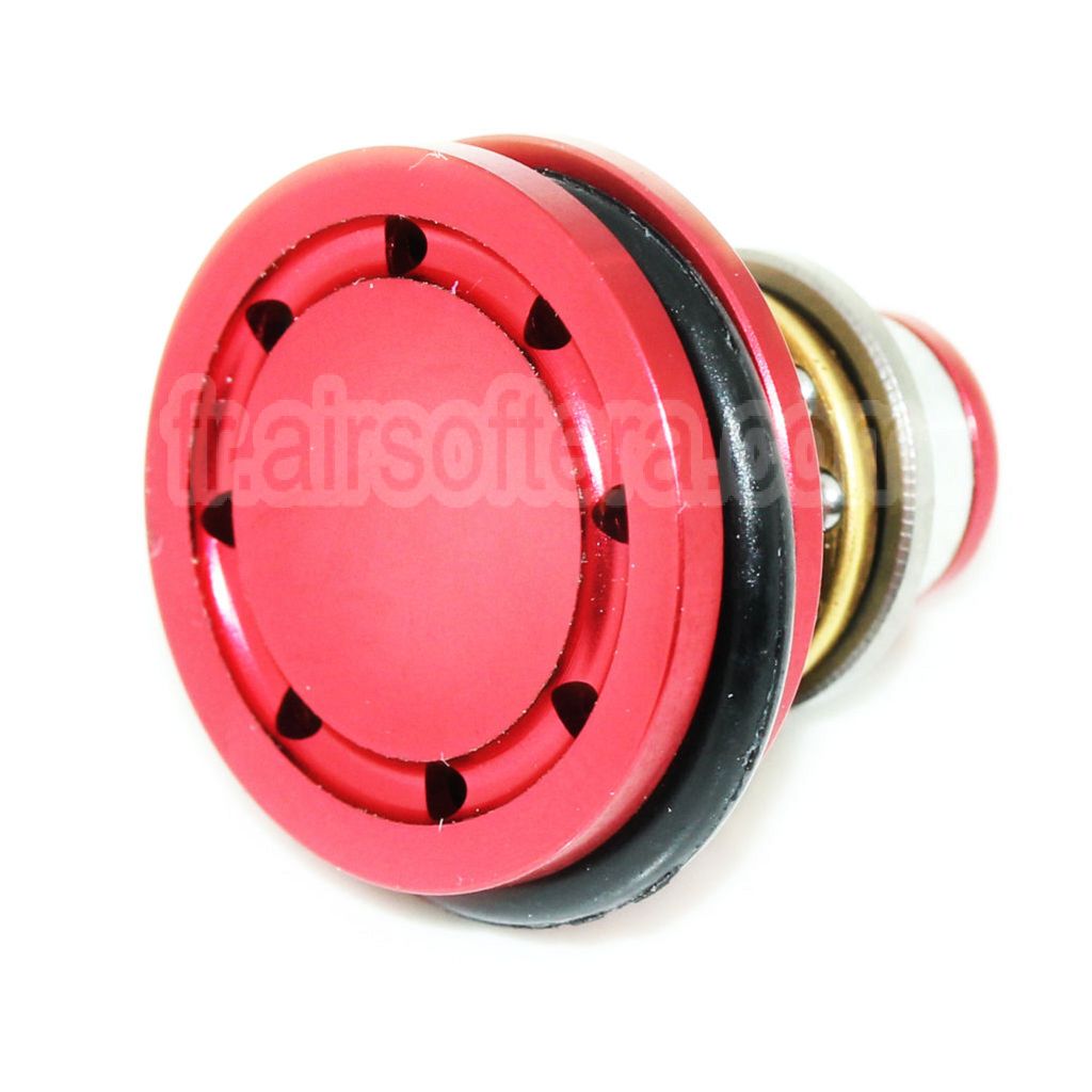 SHS Aluminum Ball Bearing 8-Hole Design Piston Tête Convient pour Version 2/3 V2 V3 AEG Vitesse Boîte Fusil Airsoft