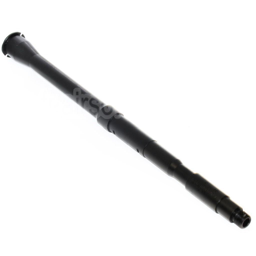 5KU 14.5 Pouces Aluminium One Piece Canon Extérieur -14mm CCW Fileté Convient pour WA M4 Série GBB Fusil Airsoft Noir