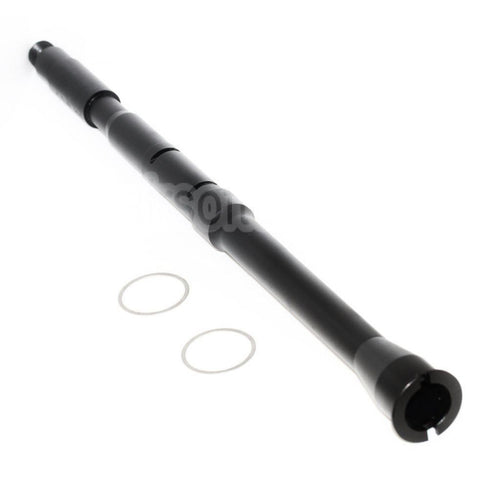 5KU 14.5 Pouces Aluminium One Piece Canon Extérieur -14mm CCW Fileté Convient pour WA M4 Série GBB Fusil Airsoft Noir
