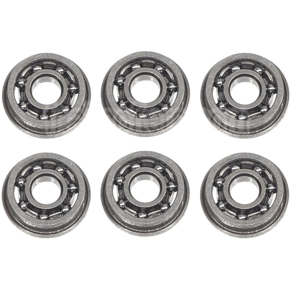 APS Acier Inoxydable 8mm Renforcé German Bearing Bushing Convient pour V2 V3 AEG Vitesse Boîte Airsoft