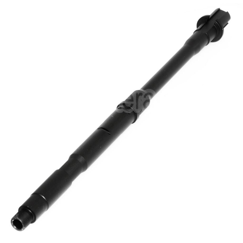 CYMA 280mm 14.5 Pouces Aluminium M4A1 One Piece Canon Extérieur -14mm CCW Fileté Convient pour Tokyo Marui M4 Série AEG Fusil Airsoft Noir