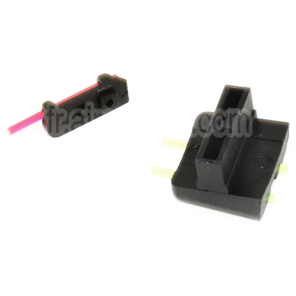APS Fibre Optique Guidon Hausse Convient pour APS ACP606 GBB Pistolet Airsoft
