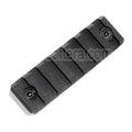 CYMA 75mm 7-Slots 20mm Rail Panel Convient pour M-LOK Rail de Garde-Main Noir