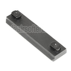 CYMA 75mm 7-Slots 20mm Rail Panel Convient pour M-LOK Rail de Garde-Main Noir