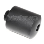 AirsoftEra 48mm/55mm Métal Frein de Bouche Cache-Flamme Convient pour -14mm CCW sens antihoraire Canon Fusil Airsoft Noir