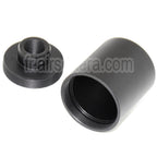 AirsoftEra 48mm/55mm Métal Frein de Bouche Cache-Flamme Convient pour -14mm CCW sens antihoraire Canon Fusil Airsoft Noir