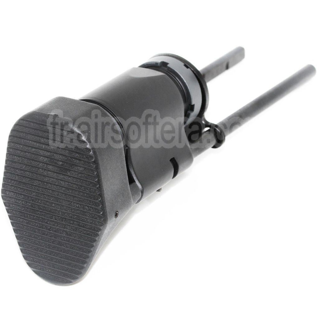 AirsoftEra 3-Position Stinger Tanker Rétractable Crosse HK416C Style Convient pour M4 M16 AEG Fusil Noir