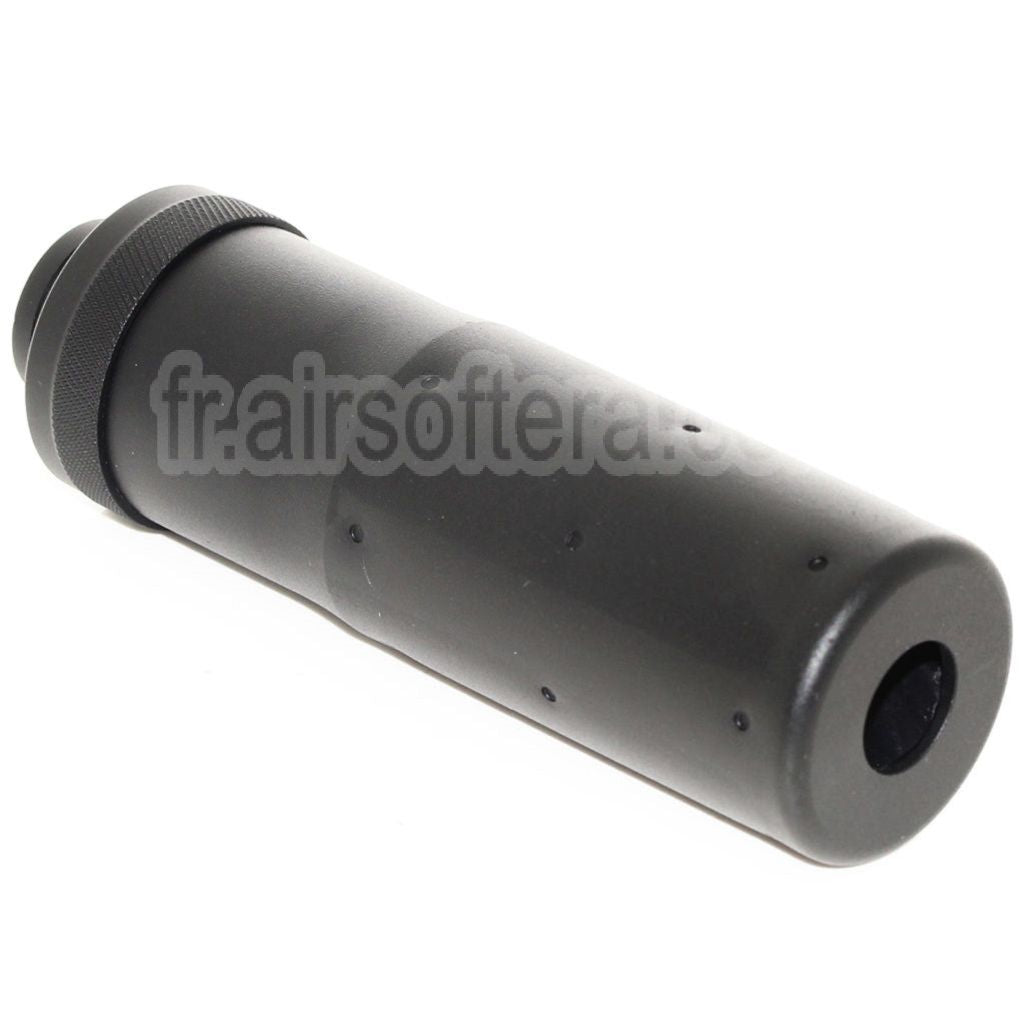 AirsoftEra 4.5 Pouces MK23 Style Silencieux Canon Extension Tube Convient pour -14mm CCW sens antihoraire Canon Fusil Noir