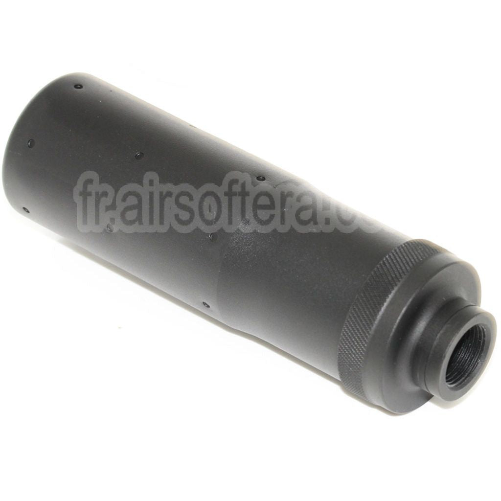 AirsoftEra 4.5 Pouces MK23 Style Silencieux Canon Extension Tube Convient pour -14mm CCW sens antihoraire Canon Fusil Noir