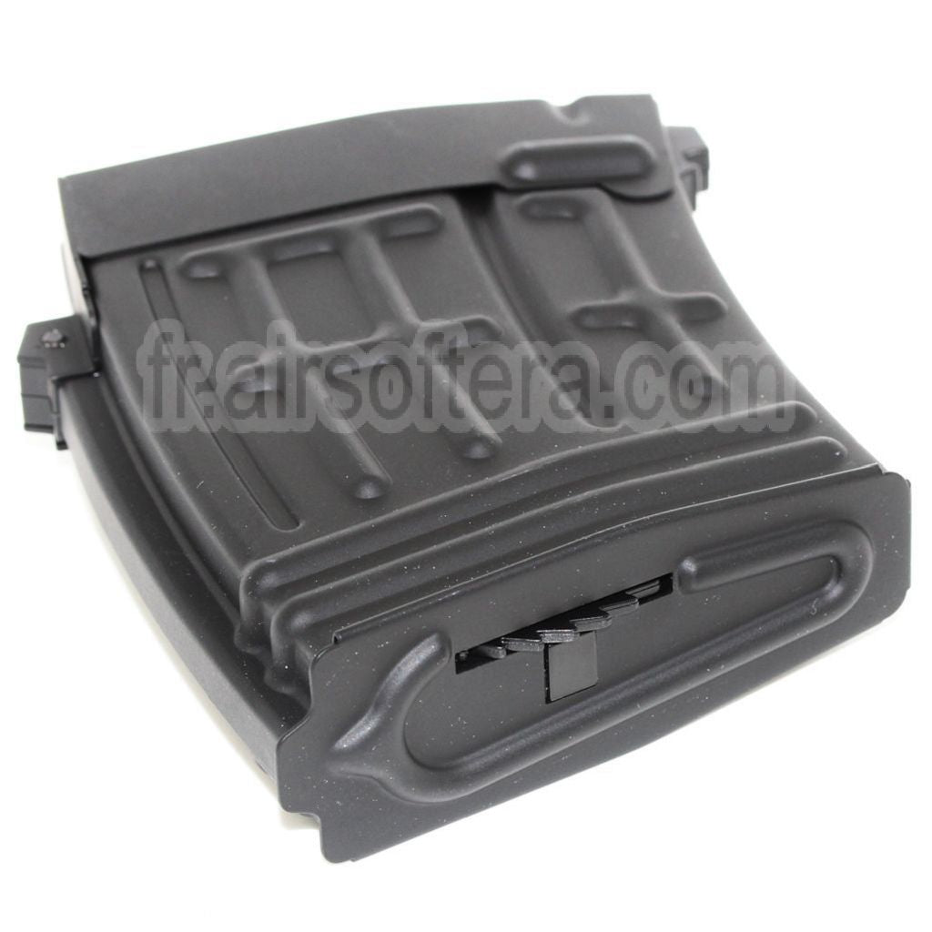 CYMA 120 Billes Hi-Cap Chargeur Convient pour S&amp;T RS CYMA Tokyo Marui SVD Série AEG Fusil Airsoft Noir