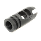 APS EMG Falkor Defense VG6 Epsilon Frein de Bouche Cache-Flamme Convient pour -14mm CCW sens antihoraire Canon Fusil Airsoft Noir