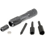 AirsoftEra 3in1 Magnétique Acier Vanne Outil Clé Convient pour Tokyo Marui Western Arms KSC Maruzen GBB Pistolet Chargeurs