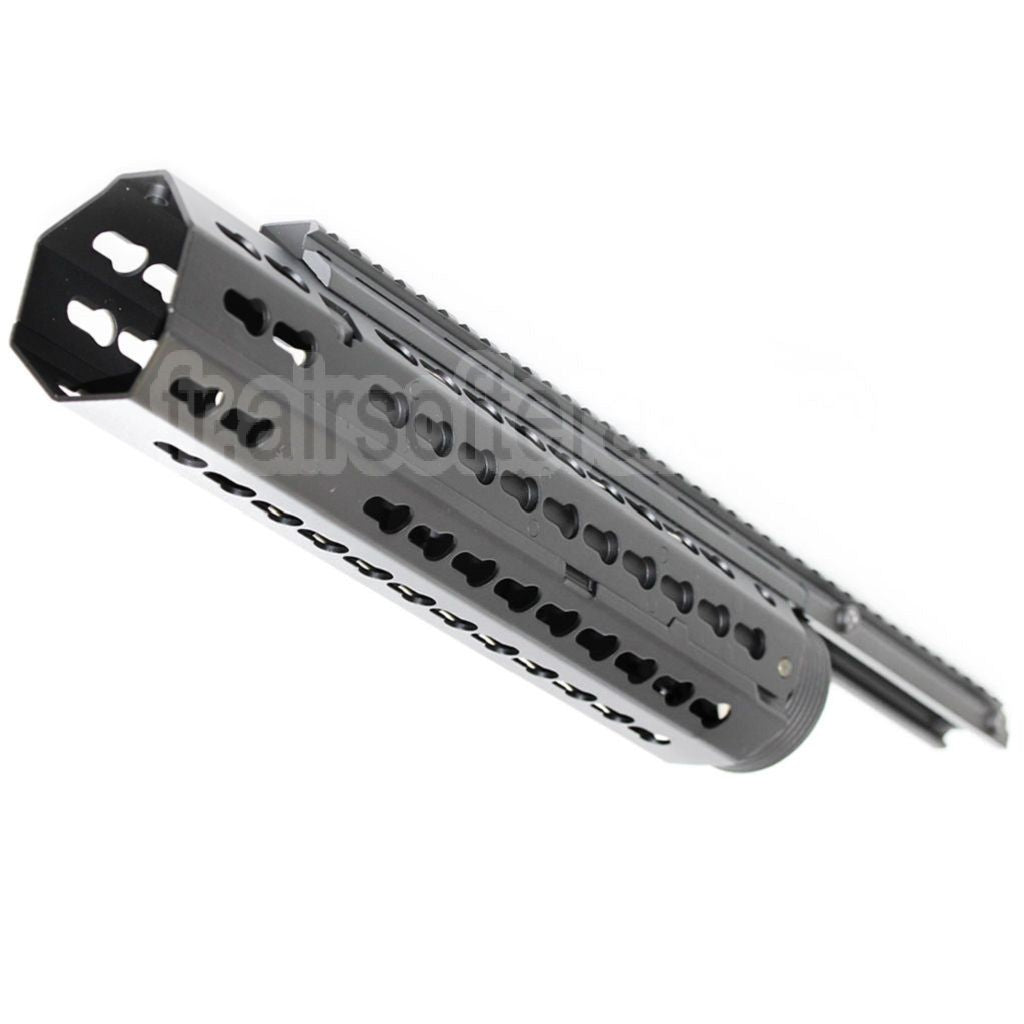 CYMA Keymod Modular Rail de Garde-Main Convient pour CYMA CM079 Tokyo Marui M4 Série AEG Fusil Airsoft Noir