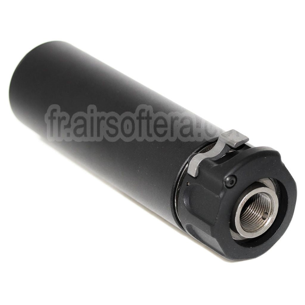5KU 133mm SOCOM556 Mini-2 RC Silencieux avec Frein de Bouche Convient pour -14mm CCW sens antihoraire Canon Fusil Airsoft