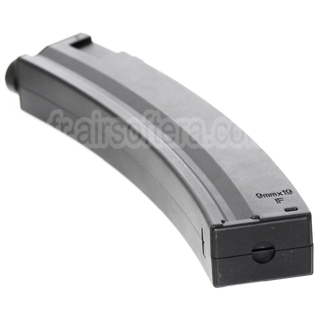 AirsoftEra 100 Billes Plastique Mid-Cap Chargeur Convient pour Classic Army / CYMA / G&amp;P / Golden Eagle / JG / SRC / Tokyo Marui MP5 Série AEG Fusil Noir