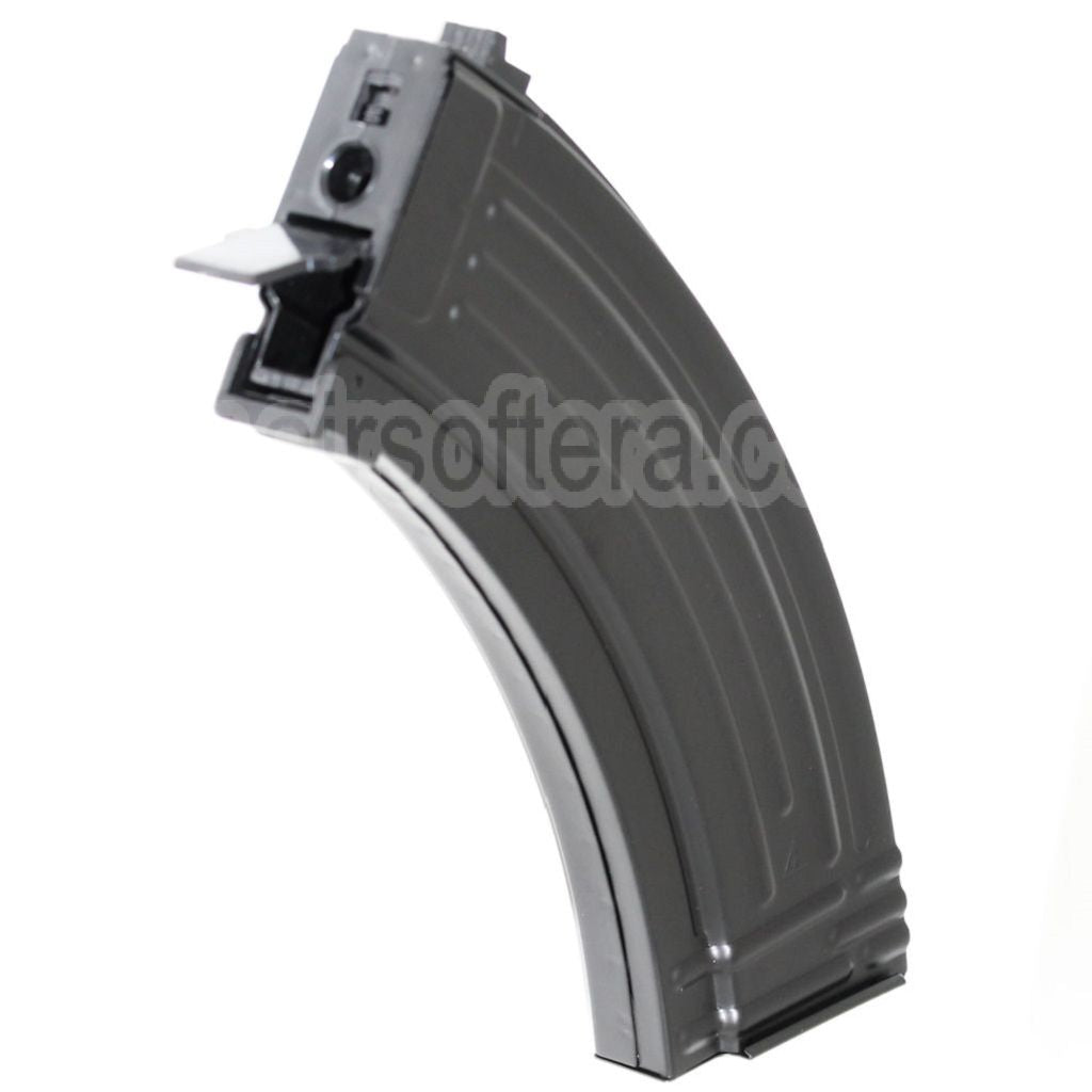 AirsoftEra 600 Billes Métal Hi-Cap Chargeur Convient pour AK Série AEG Fusil Noir