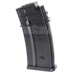 AirsoftEra 140 Billes Mid-Cap Chargeur Convient pour G36 Série AEG Fusil Noir