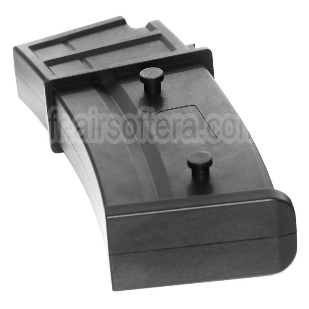 AirsoftEra 140 Billes Mid-Cap Chargeur Convient pour G36 Série AEG Fusil Noir