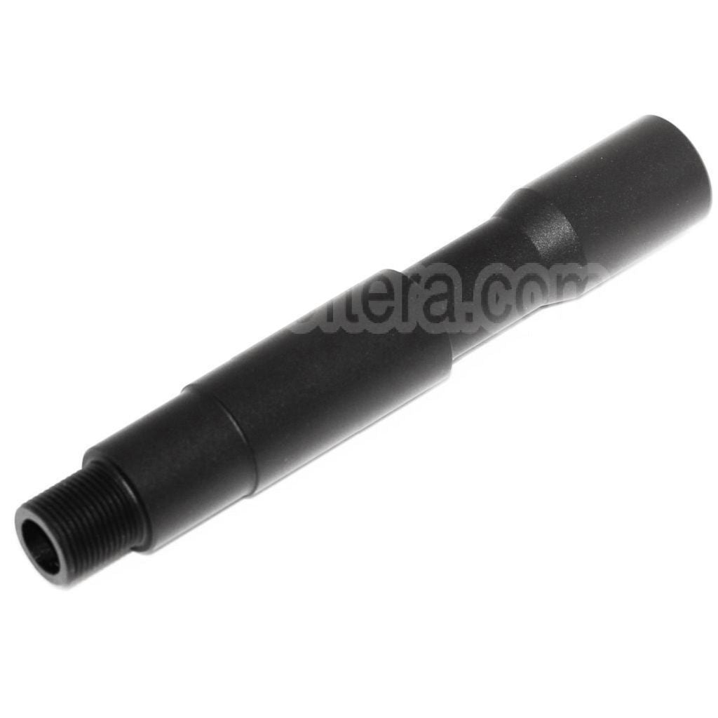 AirsoftEra 4.25/4.75 Pouces Aluminium CQB Canon Extérieur Extension Tube Convient pour -14mm CCW sens antihoraire AEG GBB Fusil Airsoft Noir