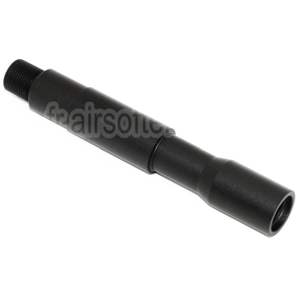 AirsoftEra 4.25/4.75 Pouces Aluminium CQB Canon Extérieur Extension Tube Convient pour -14mm CCW sens antihoraire AEG GBB Fusil Airsoft Noir