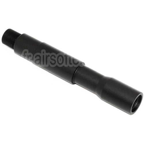 AirsoftEra 4.25/4.75 Pouces Aluminium CQB Canon Extérieur Extension Tube Convient pour -14mm CCW sens antihoraire AEG GBB Fusil Airsoft Noir
