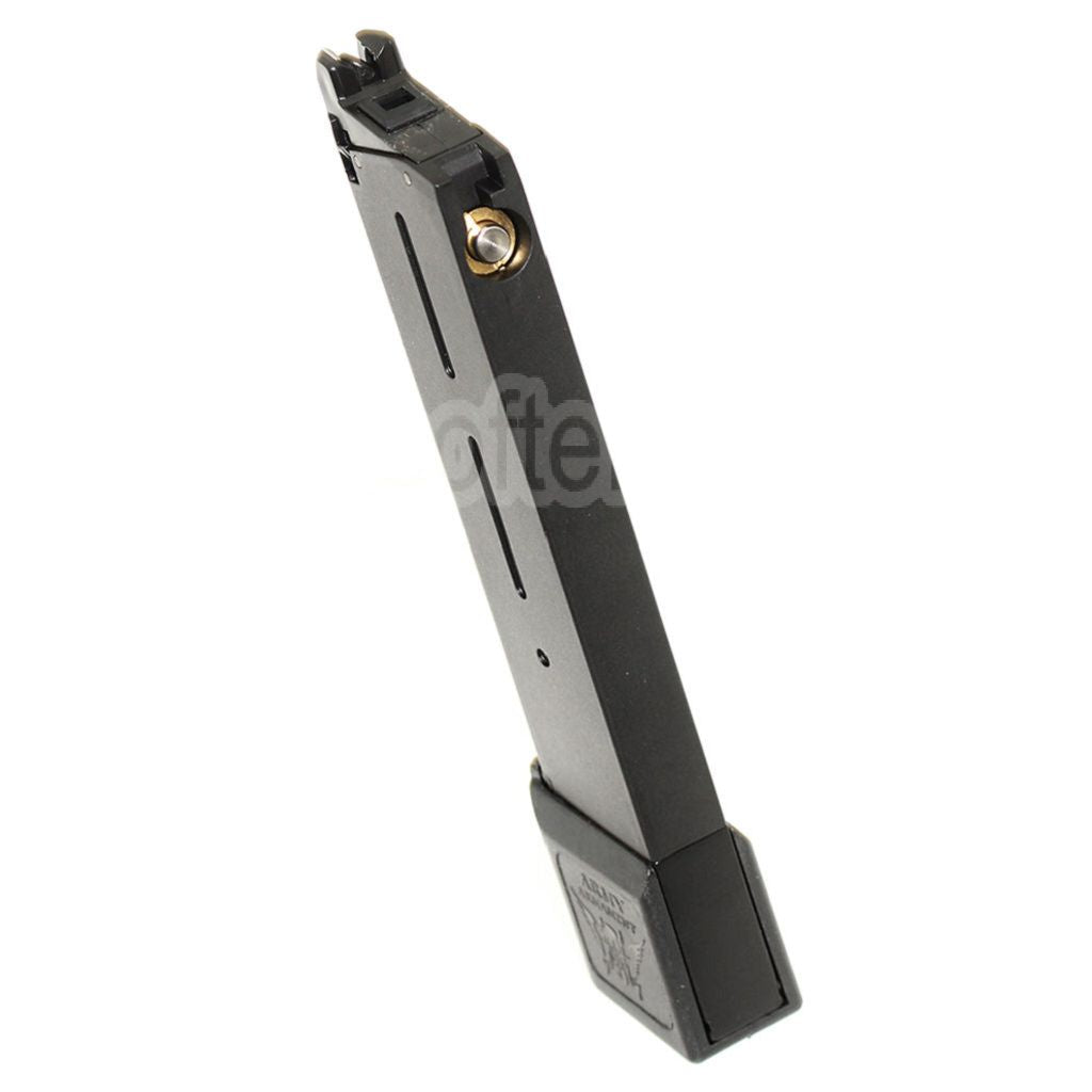 ARMY ARMAMENT 26 Billes Gaz Chargeur Extended Long Type Convient pour KWC KJ Works DOUBLE BELL E&amp;C Tokyo Marui 1911 Série GBB Pistolet Airsoft Noir