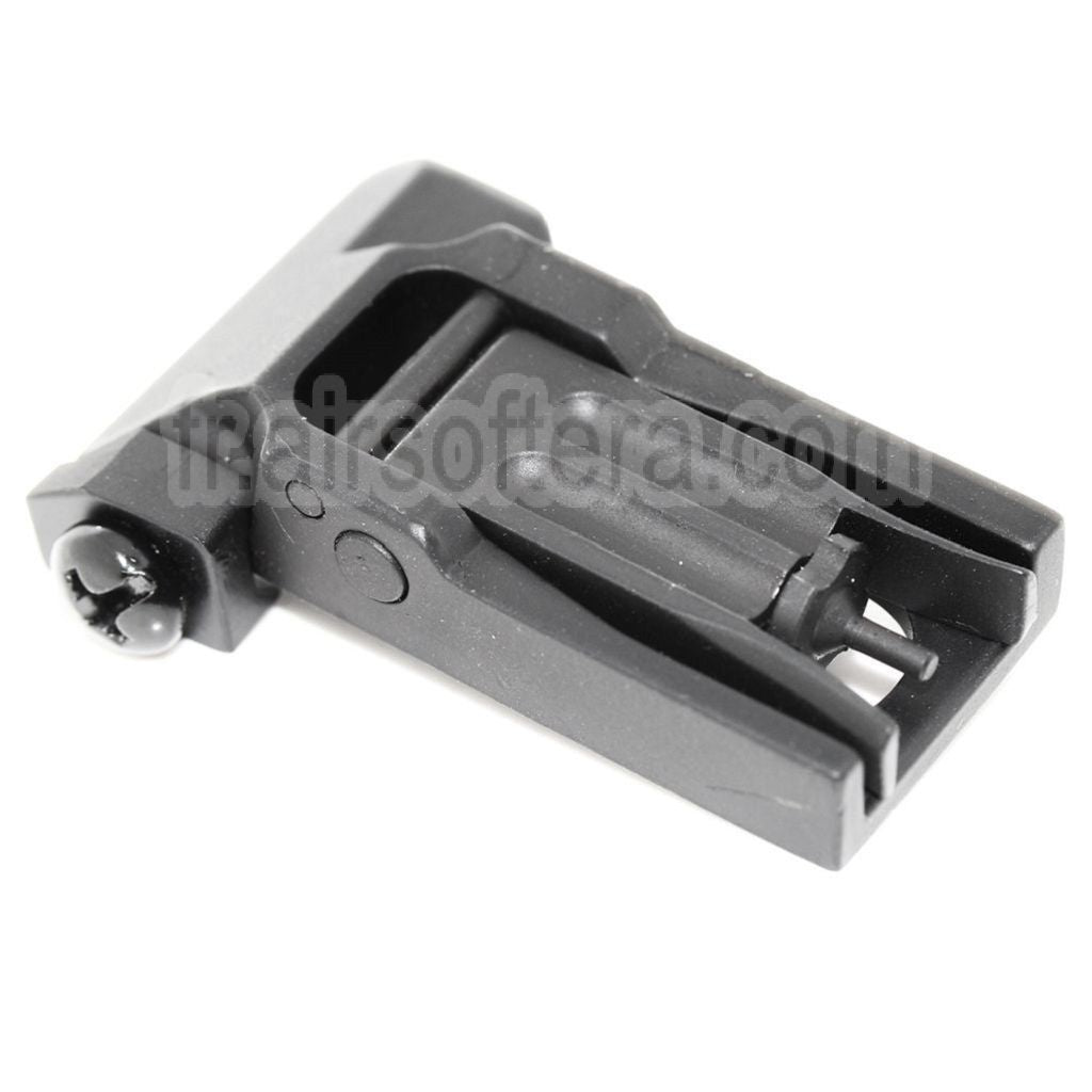 E&amp;C KAC Style MK18 Guidon rabattable adapté pour système de rail de 20 mm