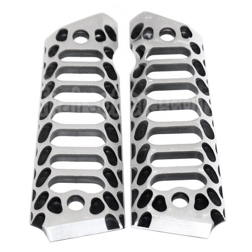 5KU CNC Cobra Skeleton Style Pistolet Poignée Couvre Convient pour Tokyo Marui M1911 / M.E.U. / Army R27 R28 R29 Pistolet Airsoft