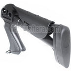 CYMA Rétractable Crosse avec Plastique Poignée Convient pour CYMA M870 Série Shotgun Airsoft Noir