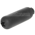 5KU 117mm Aluminium Poseidon Style Micro Silencieux Canon Extension Tube Convient pour -14mm CCW sens antihoraire Canon Fusil Airsoft Noir