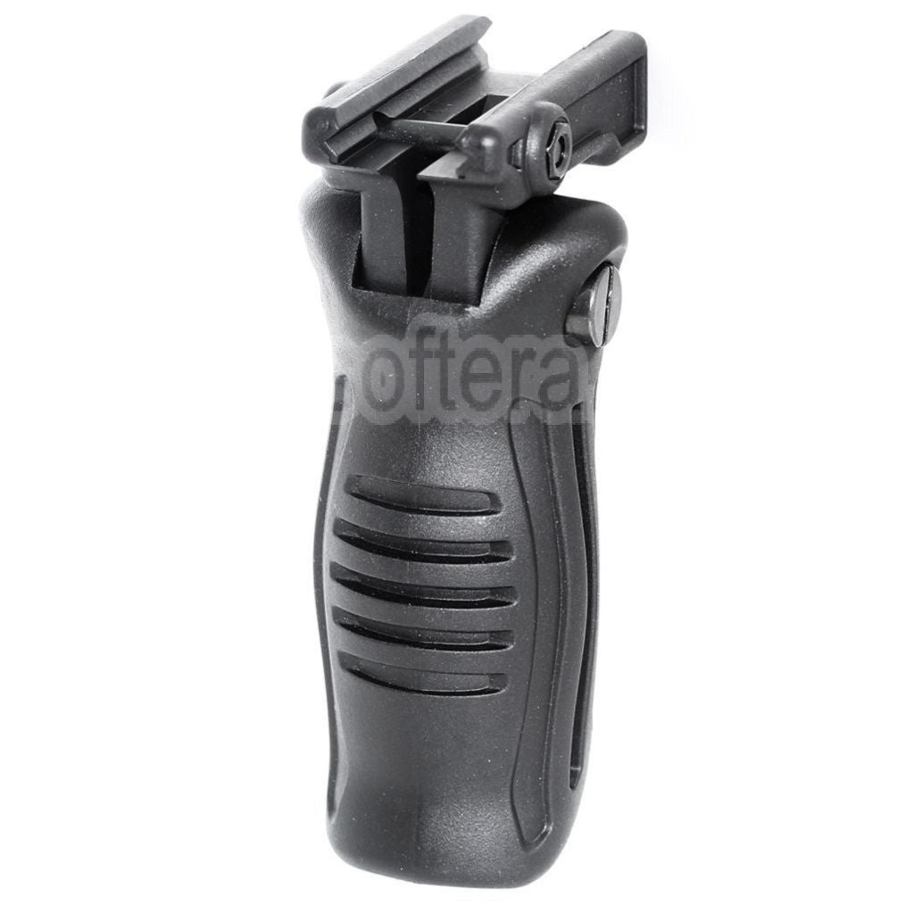 AirsoftEra Polymère Pliant Tactique RIS Vertical Avant Poignée Convient pour 20mm Rail System Noir