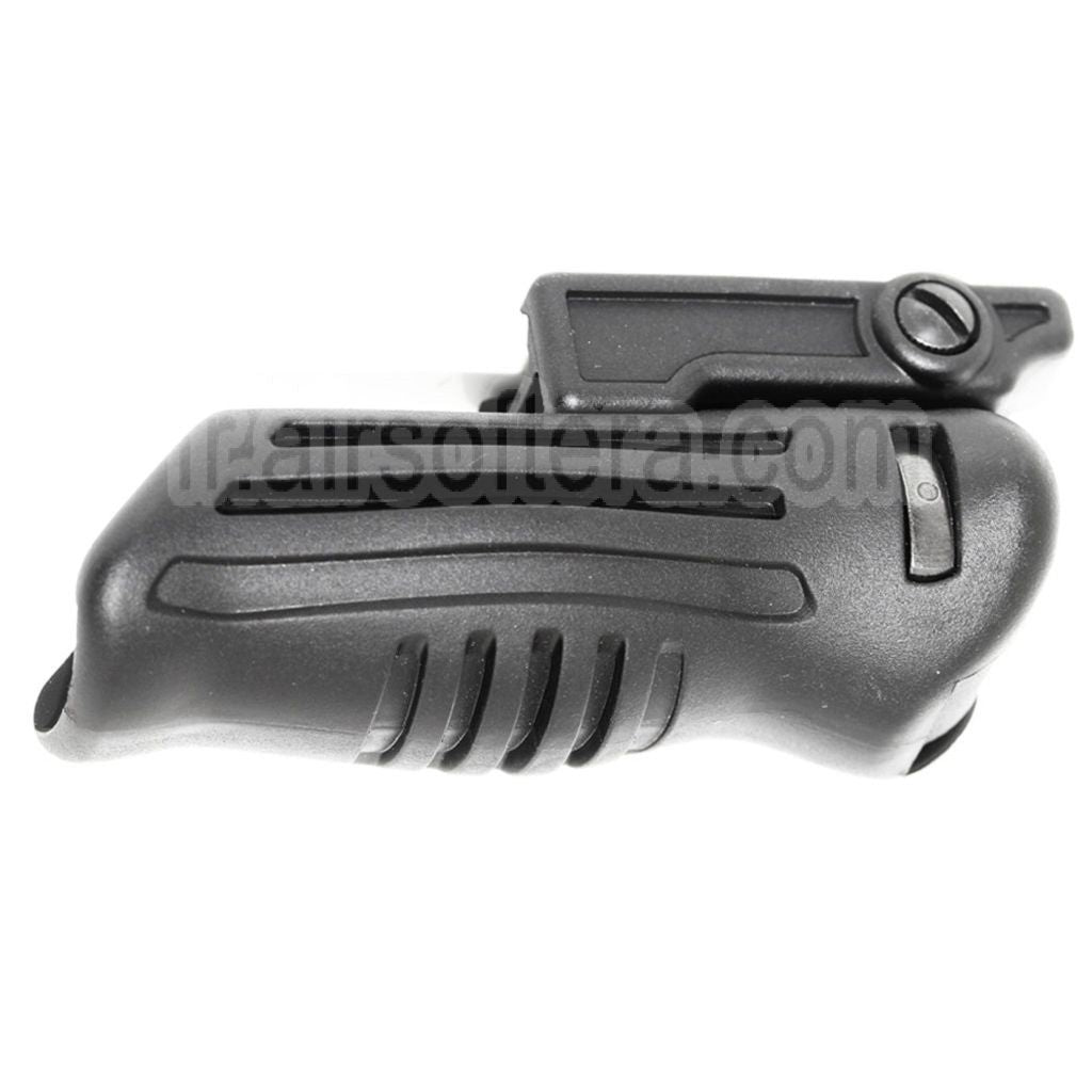 AirsoftEra Polymère Pliant Tactique RIS Vertical Avant Poignée Convient pour 20mm Rail System Noir