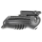 AirsoftEra Polymère Pliant Tactique RIS Vertical Avant Poignée Convient pour 20mm Rail System Noir