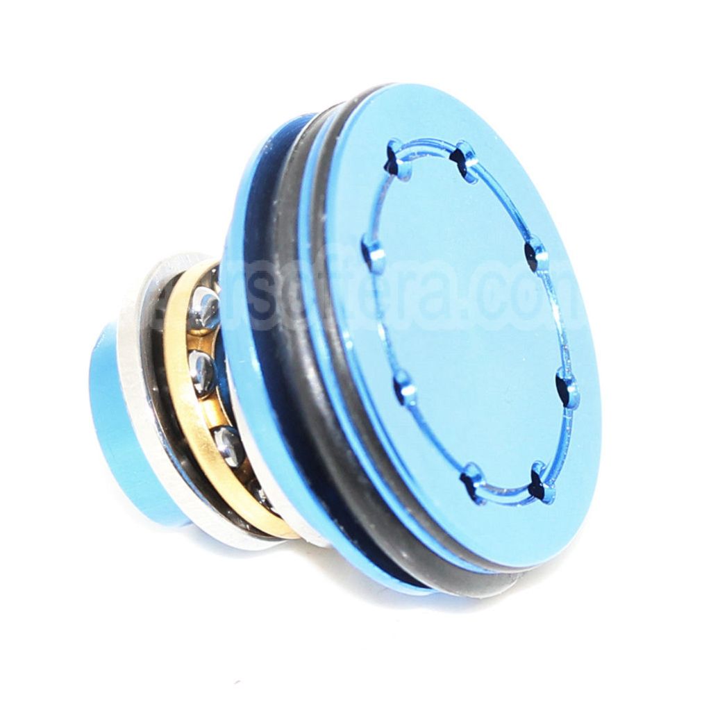 SHS Aluminum Ball Bearing 8-Hole Design Piston Tête Convient pour Version 2/3 V2 V3 AEG Vitesse Boîte Fusil Airsoft