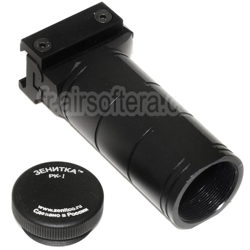 5KU CNC Aluminium PK-1 Avant Poignée Convient pour 20mm Picatinny Rail AK Série Fusil Airsoft Noir