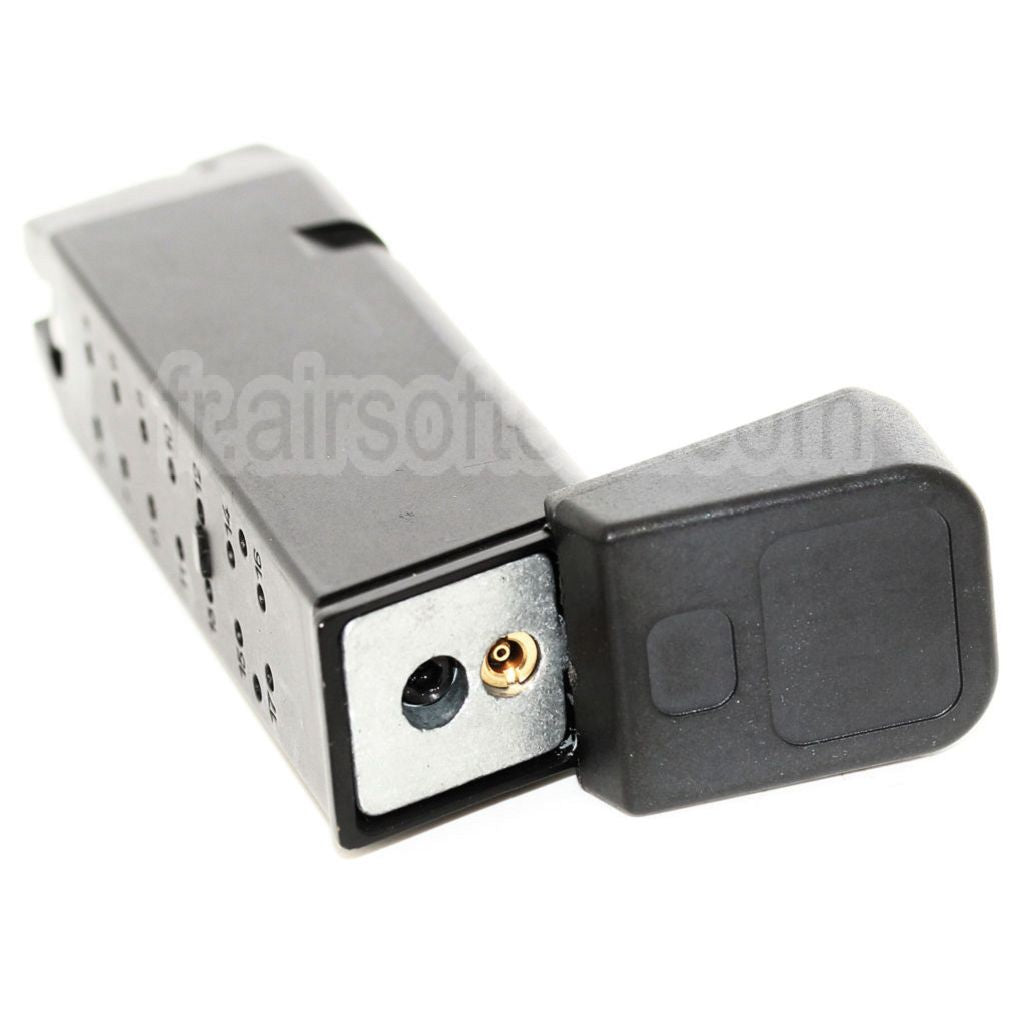 ARMY ARMAMENT 24 Billes Gaz Chargeur Convient pour G17 G18C G34 G35 G-Série GBB Pistolet Airsoft Noir