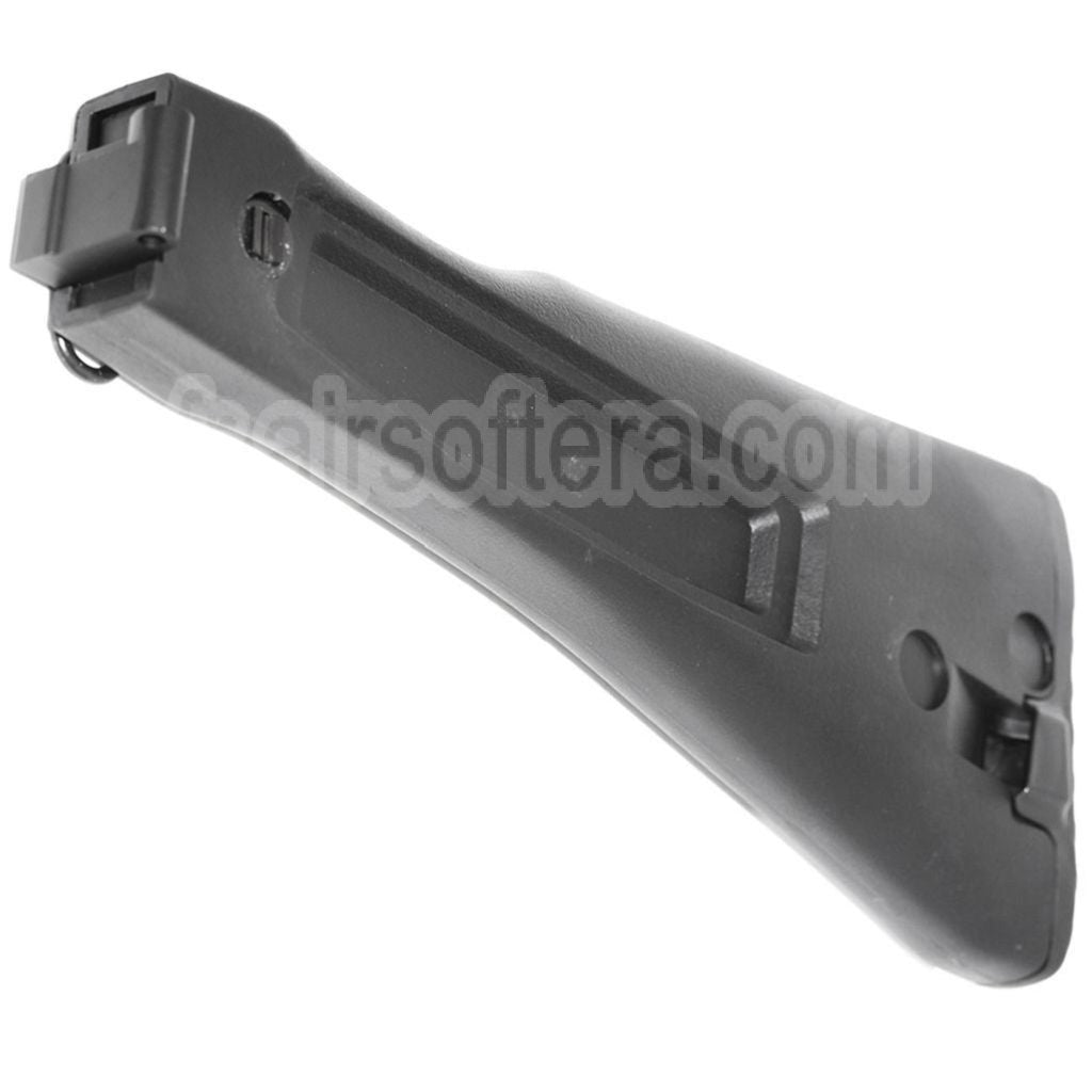CYMA Frosted Pliable Métal Sangle Pivotant Crosse Convient pour AK Série AEG Fusil Airsoft Noir