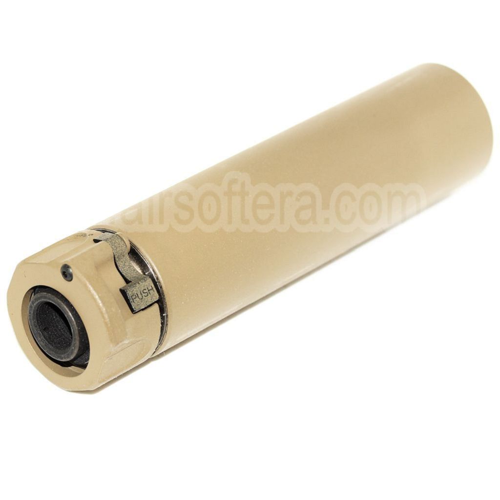 5KU 158mm SOCOM556 RC2 Silencieux avec Frein de Bouche Convient pour -14mm CCW sens antihoraire Canon Fusil Airsoft