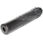 AirsoftEra 170mm Aluminium SR5 Style Déverrouillage Rapide QD Silencieux Canon Extension Tube Convient pour AAC Frein de Bouche Fusil Noir