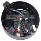 CYMA 2500 Billes Sheet Steel Wired &amp; Contrôle du son Électrique Chargeur Tambour avec EU 220v Plug Charger Convient pour AK Série AEG Fusil Airsoft Noir